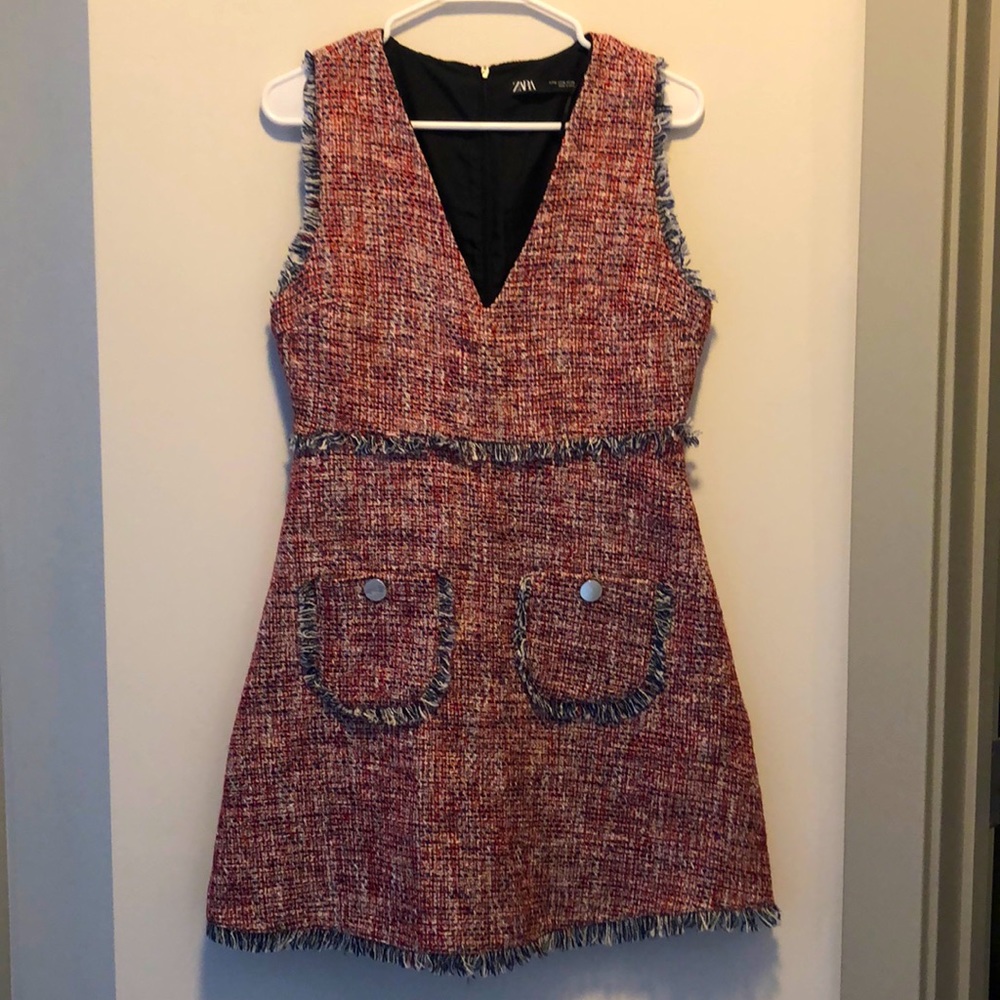 Tweed Zara Dress